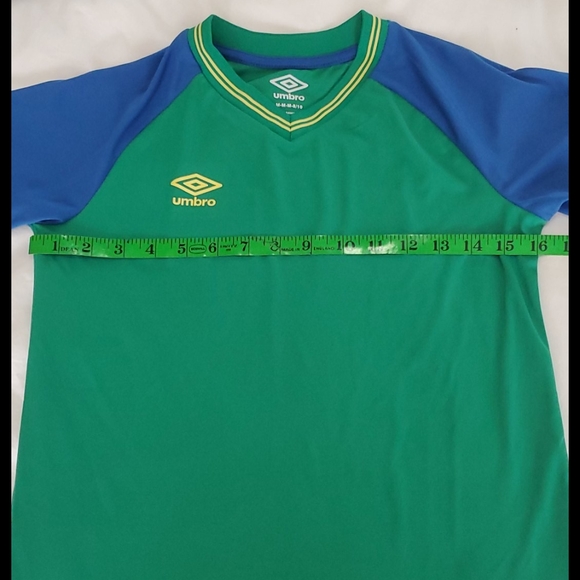 Umbro green and blue T-shirt - Picture 5 of 5